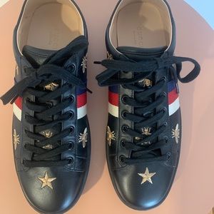 Gucci Black Star/Bee Red/White/Blue Sneaker
